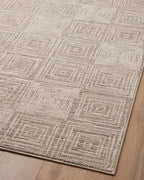 Loloi Darby Collection DAR-05 Beige/Grey 6'-7" x 9'-3" Area Rug - Image 8