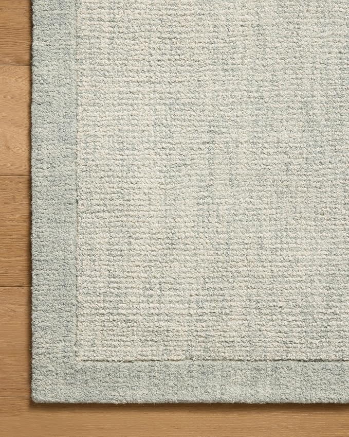 Loloi Magnolia Home by Joanna Gaines Henley Collection HNY-01 Ivory/Spa 2'-6" x - Image 5