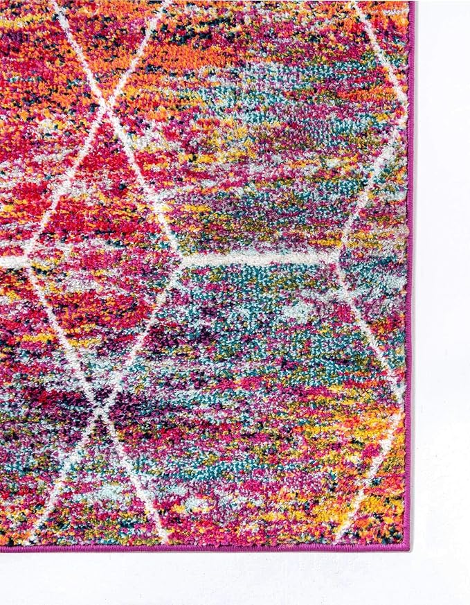 Unique Loom Trellis Frieze Collection Area Rug - Image 9