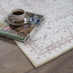 Fame Rugs Turkish Rug. Washable Vintage Oriental Antique Inspired Traditional - Image 8