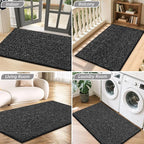 BEQHAUSE Dirt Trapper Door Mat 36" x 60", Non-Slip Washable Doormats Entrance - Image 8
