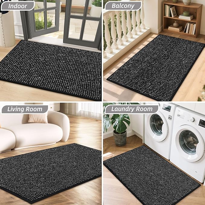 BEQHAUSE 20"x32" Entryway Rug Indoor Door Mat Non-Slip Washable, Hallway Rugs - Image 7