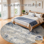 8ft Washable Round Rug - Image 5