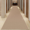 GOYLSER 18ft Jute Hallway Rug Runner Non Slip, Front Door Runner Indoor Entrance by GOYLSER