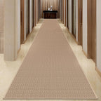 GOYLSER 18ft Jute Hallway Rug Runner Non Slip, Front Door Runner Indoor Entrance by GOYLSER