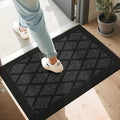 COSY HOMEER Non-Slip Door Mat 24"x36", Entryway Rugs Low Profile Absorbent Dirt by COSYHOMEER