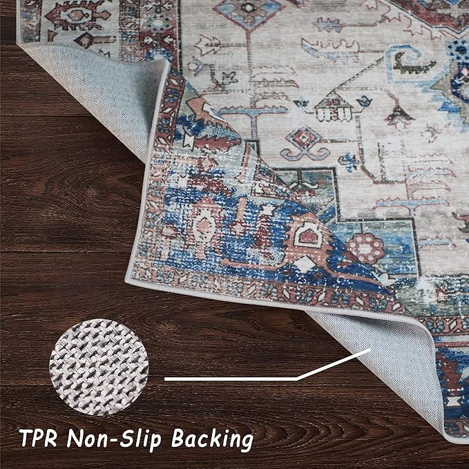 vivorug 6x9 Area Rug, Ultra-Soft Washable Rug - Image 5