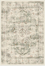RUGGABLE Washable Vintage Area Rug – Sarrah Sage 6x9, Stain-Resistant, Non-Slip - Image 3