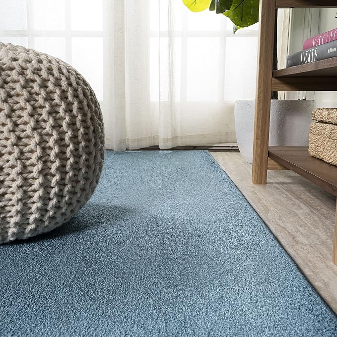 Eyely UES100H-210 Supersoft Haze Solid Low-Pile Indoor Runner Rug - Image 6