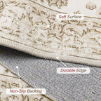 XWZO Washable Hallway Runner Rug 2x8ft — Non-Slip Low Pile Area Rug - Image 3