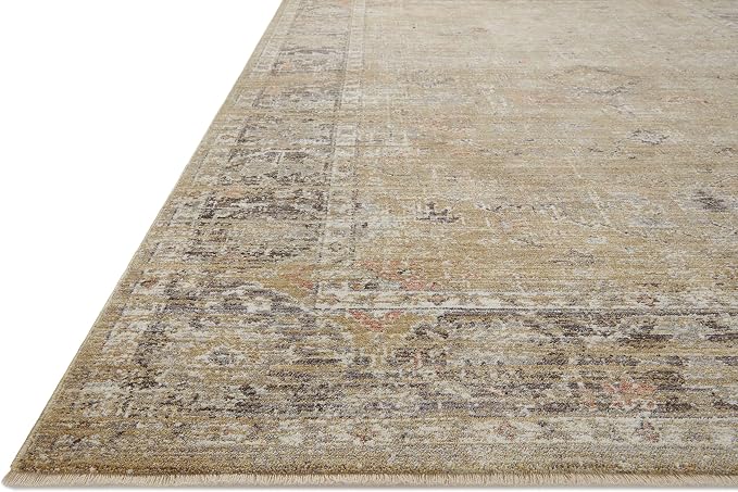 Loloi Magnolia Home by Joanna Gaines Millie Collection MIE-03 Gold/Charcoal - Image 6