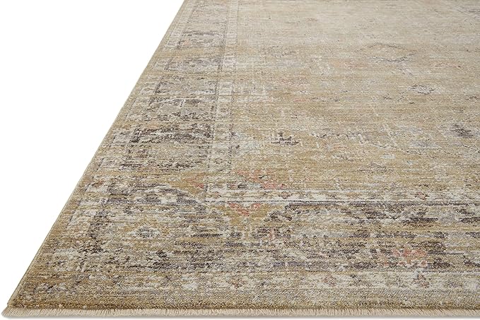 Loloi Magnolia Home by Joanna Gaines Millie Collection MIE-03 Gold/Charcoal - Image 5