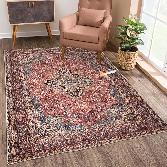 Bloom Rugs Washable Non-Slip 5' x 7' Rug by BloomRugs