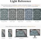 8x10 Area Rug Gray Washable Vintage Distressed Living Room Carpet Large Bedroom - Image 2
