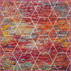 Unique Loom Trellis Frieze Collection Area Rug - Image 9