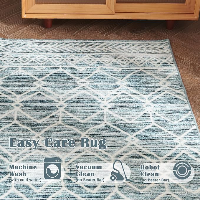 jinchan Moroccan Runner Rug 2x6 - Image 5