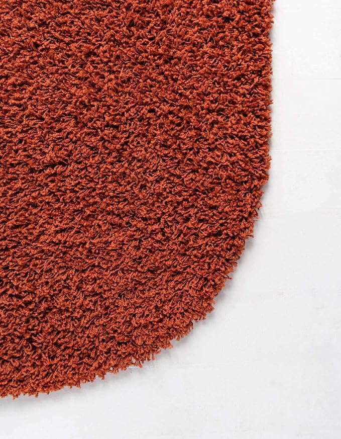 Unique Loom Solid Shag Collection Area Rug - Image 14