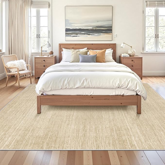 Art&Tuft Washable Rugs 6x9, Low Pile Area Rugs - Image 4