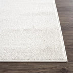 Abani Rugs Cream and Pink 4 ft. X 6 ft. Contemporary mid-Century Rug - Image 4