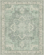 GENIMO 8x10 Area Rugs for Living Room, Machine Washable Non Slip Vintage Rugs - Image 9