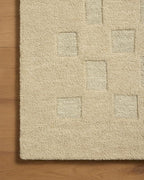 Loloi Leanne Ford Craven Collection CVN-04 Oatmeal/Dove 3'-6" x 5'-6" Accent - Image 6
