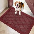COSY HOMEER Non-Slip Door Mat 24"x36", Entryway Rugs Low Profile Absorbent Dirt - Image 9