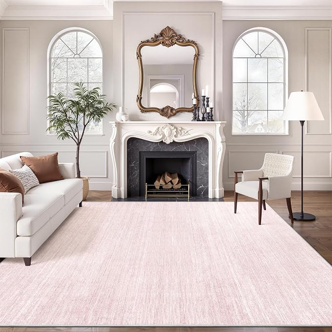 Art&Tuft Washable Rugs 9x12, Low Pile Area Rugs 9x12 Living Room by Art%26Tuft