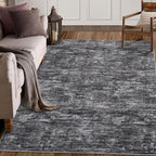 RUGSREAL Bedroom Area Rug 4x6 Modern Abstract Area Rug Stain Resistant Small - Image 9