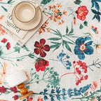 Beige Area Rug 2x3 Entryway Floral Boho Door Mat Indoor Washable Kitchen Carpet - Image 7