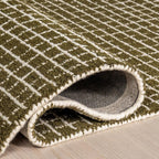 Rugs USA 6x9 Melrose Checked Wool Indoor Area Rug, Contemporary Farmhouse - Image 7