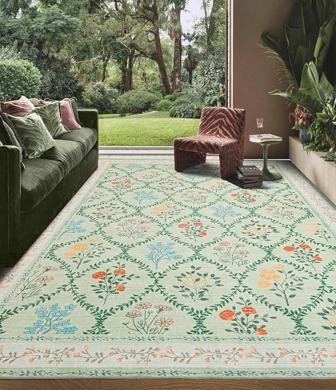 YIHOUSE 6x9 Washable Rug for Bedroom, Girls Dorm - Image 8