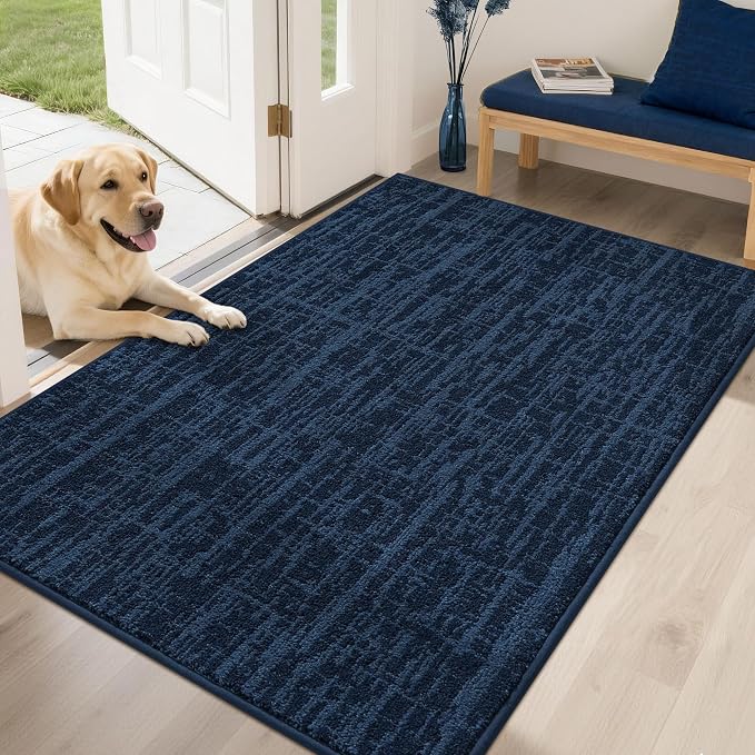 COSY HOMEER-Dirt-Trapper-Door-Mat 32"x48" Non-Slip Entryway Rugs Washable by COSYHOMEER