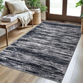3x5 Modern Abstract Area Rug for Entryway, Low-Pile Door Mat Indoor for Living by SiiloomRug