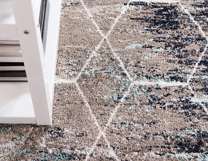 Unique Loom Trellis Frieze Collection Area Rug - Image 6