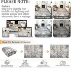 2x3 Machine Washable Area Rug for Entryway, Kids and Pets Friendly for Bedroom - Image 9