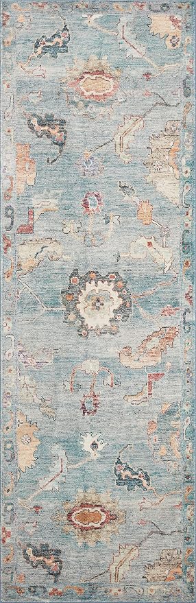 Loloi Margot Collection MAT-06 Denim/Multi 2'-3" x 3'-9" Accent Rug feat. - Image 5
