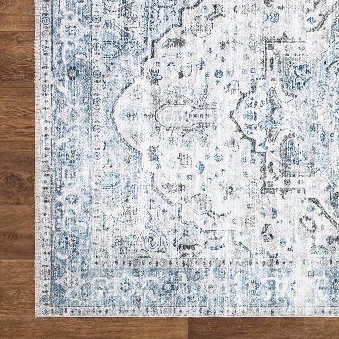 Bloom Rugs Caria Washable Non-Slip 5x7 Rug - Image 5