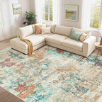 8x10 Christmas Area Rug Living Room Rugs - Image 3