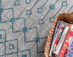Unique Loom Outdoor Trellis Collection Area Rug - Image 5