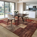 Tepook Modern Area Rug for Living Room, 5x7 Geometric Large Rugs for Bedroom - Image 5