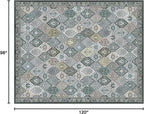 Phantoscope Washable Area Rug 8'x10' Non-Slip, Vintage Boho Rugs - Image 2