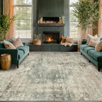 8x10 Farmhouse Rugs for Living Room by HazoHaus