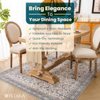 Istana 4x6 Rug - Pale Rose Beige Area Rugs 4x6 - Kid & Pet Friendly Machine - Image 5
