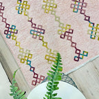 Alfa Rich 7x10 Light Pink Washable Area Rugs - Image 5