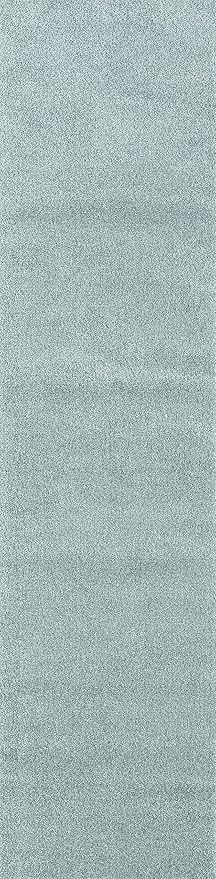 Eyely UES100S-212 Supersoft Haze Solid Low-Pile Indoor Runner Rug, Minimalist - Image 2