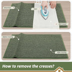 BEQHAUSE Dirt Trapper Door Mat 24" x 36", Non-Slip Washable Doormats Entrance - Image 9