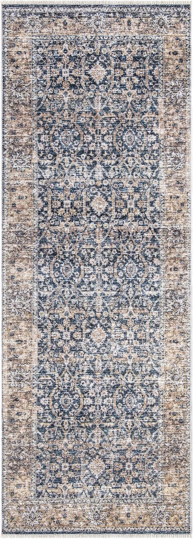 Bloom Rugs Caria Washable Non-Slip 12 ft Runner - Image 3