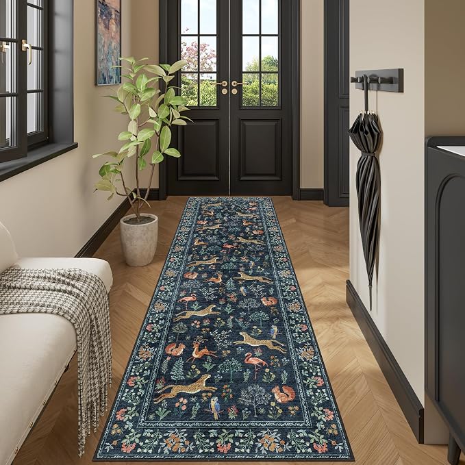DUKINO 2x6 Rug for Hallway, Washable Kitchen Runner Rug - Image 5