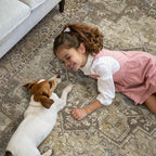 GENIMO 3x7 Runner Rugs for Hallway, Machine Washable Non Slip Vintage Rugs - Image 3