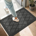 COSY HOMEER Non-Slip Door Mat 24"x36", Entryway Rugs Low Profile Absorbent Dirt by COSYHOMEER